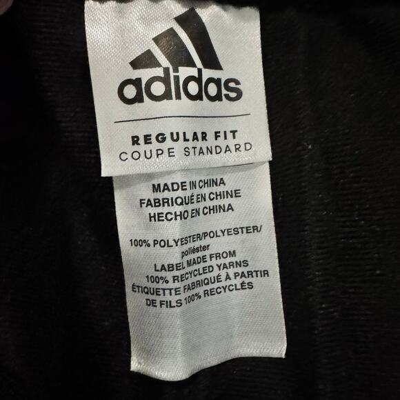 Adidas Boys Track Suit Set Size 4 Black White Stripes Jacket & Pants NWT - Picture 8 of 9